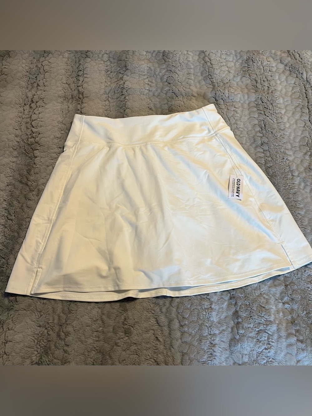 White Athletic Skirt